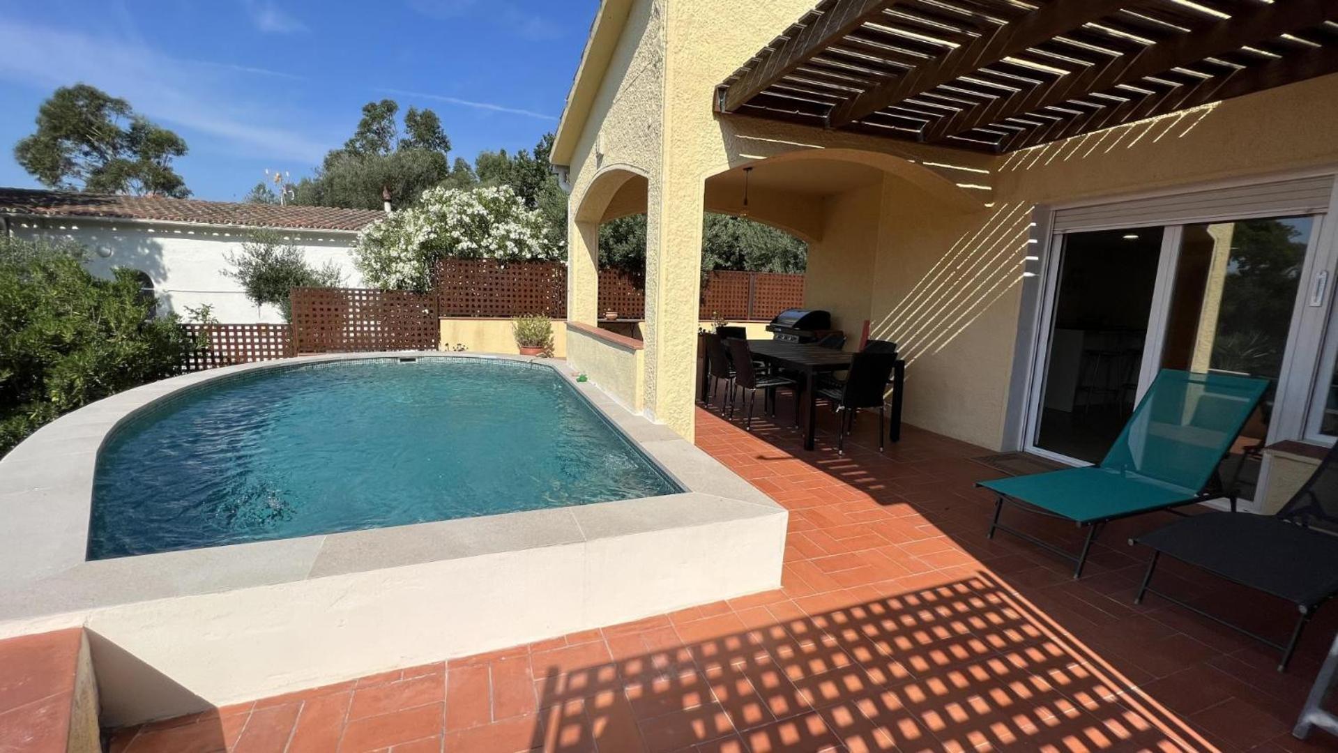 Preciosa Casa En Mas Fumats Con Piscina Y Bonitas Vistas Villa Selva de Mar Exteriör bild