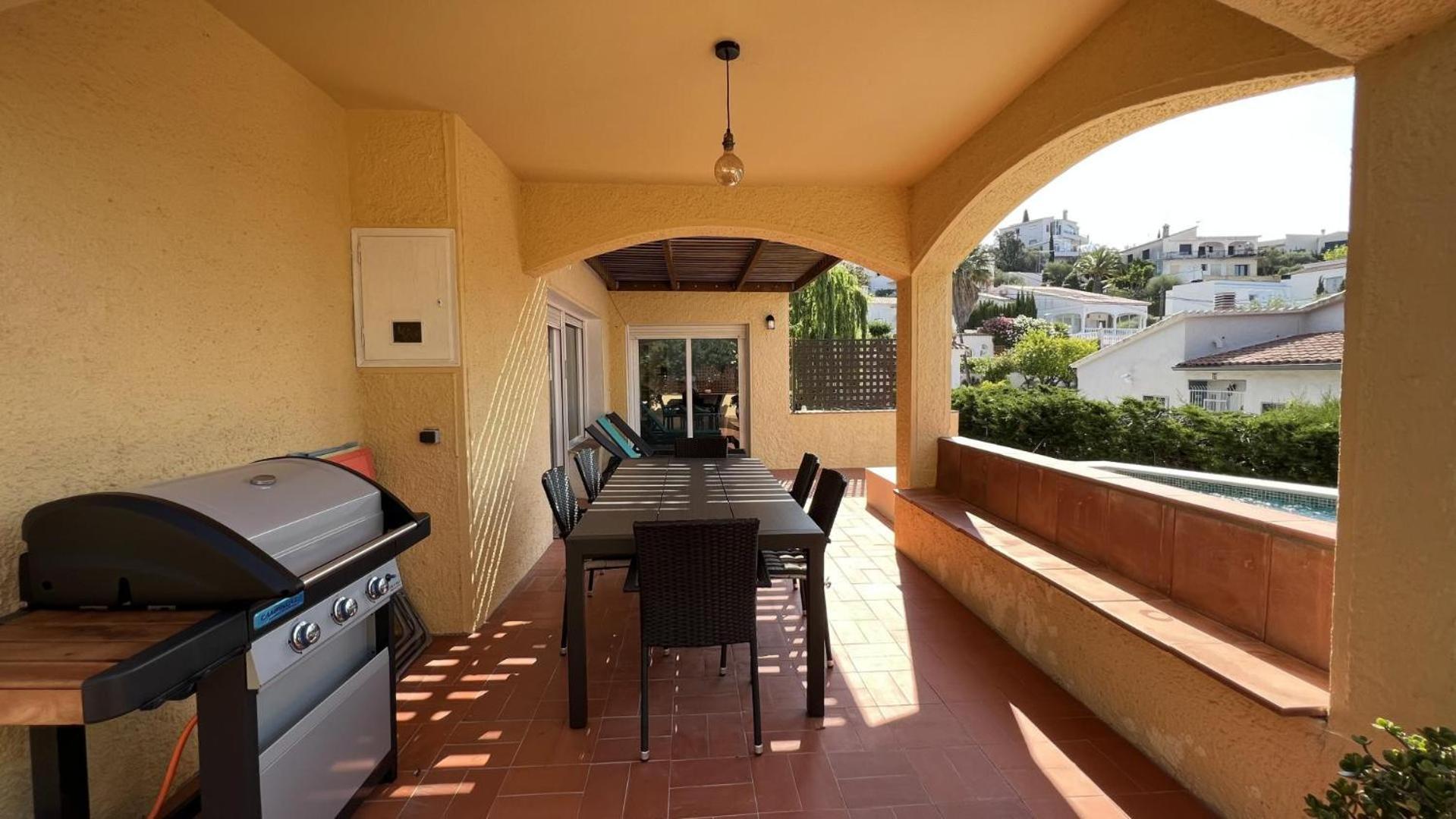 Preciosa Casa En Mas Fumats Con Piscina Y Bonitas Vistas Av-49 Villa Selva de Mar Exteriör bild