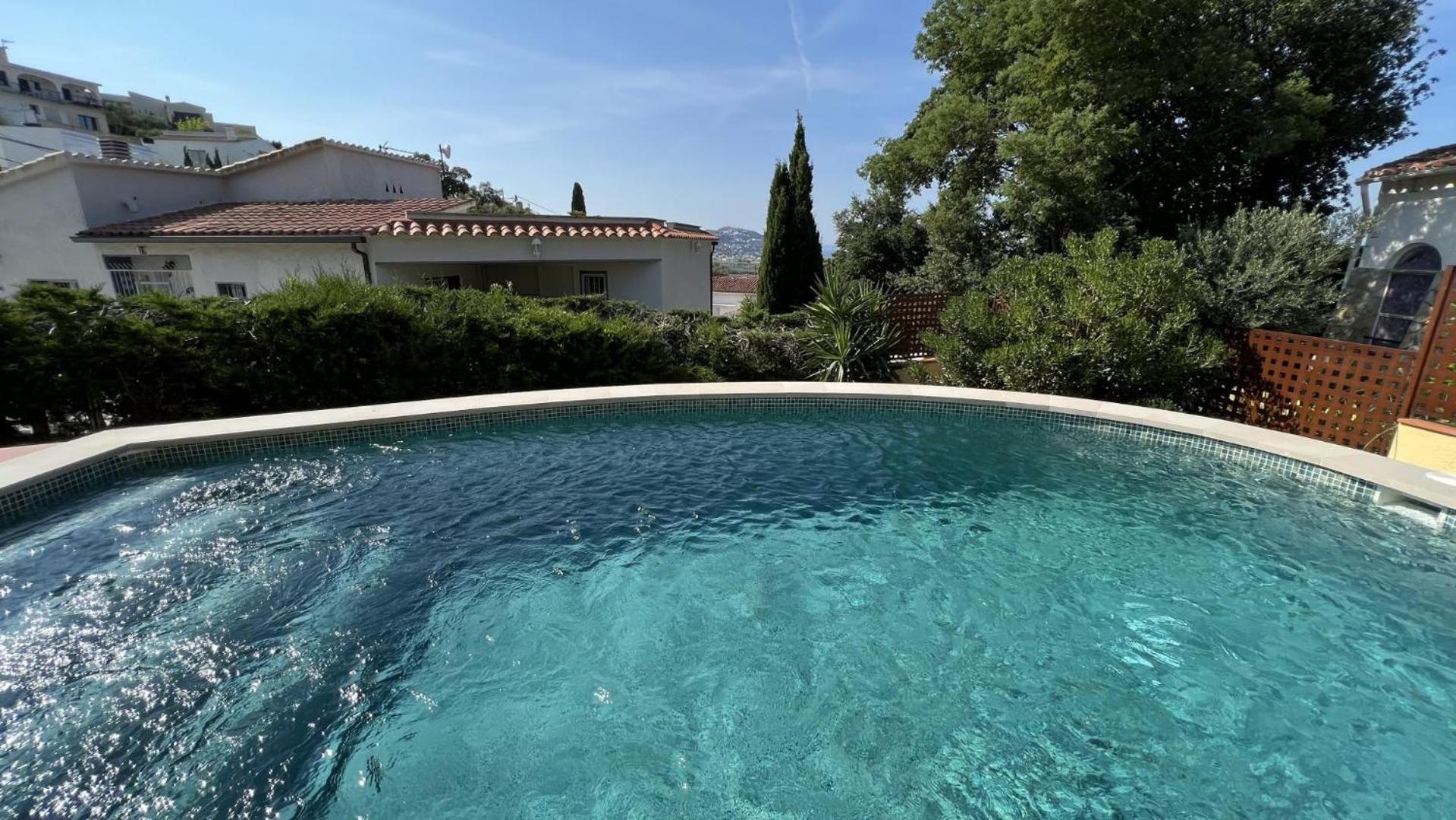 Preciosa Casa En Mas Fumats Con Piscina Y Bonitas Vistas Villa Selva de Mar Exteriör bild