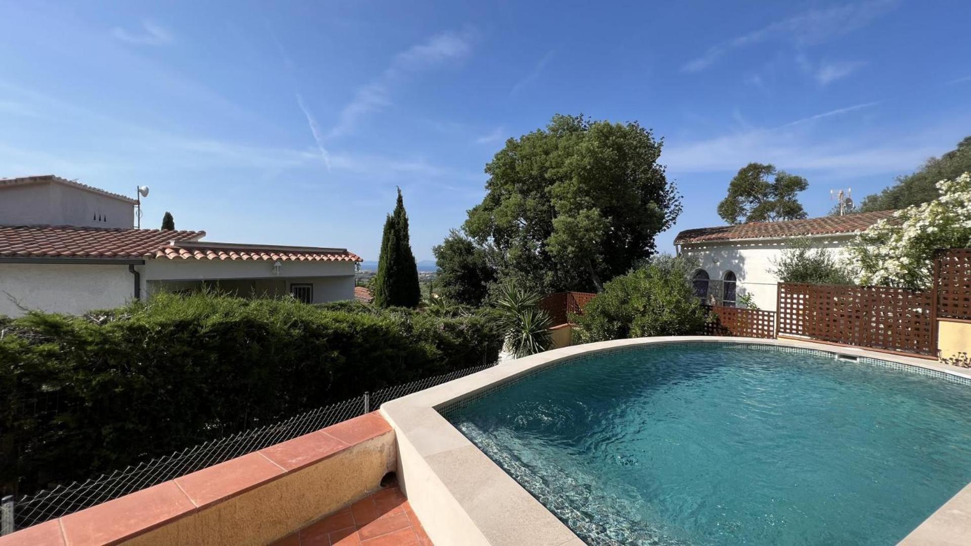 Preciosa Casa En Mas Fumats Con Piscina Y Bonitas Vistas Villa Selva de Mar Exteriör bild